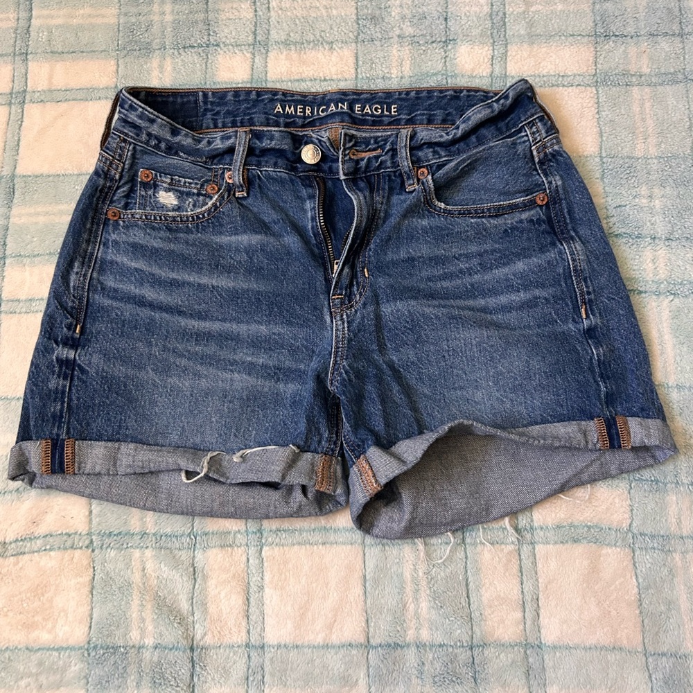 American Eagle Outfitters Blue Jean Shorts Classic Cut